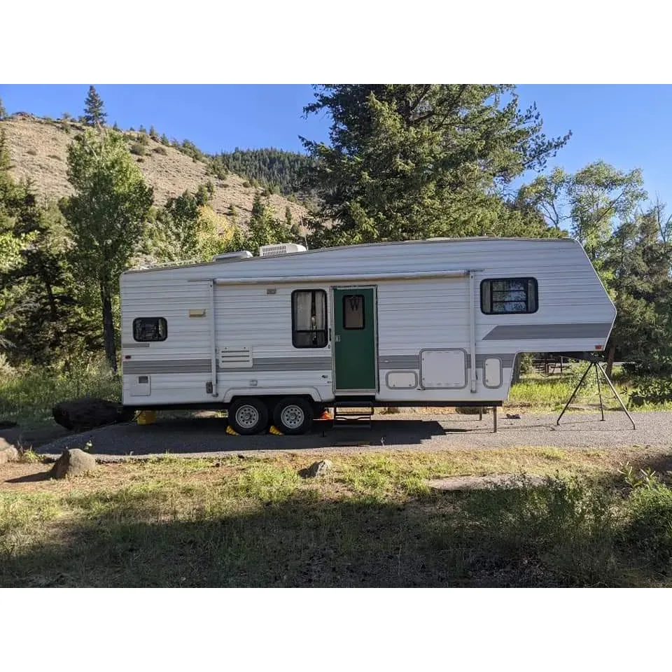 Elk Fork Campground offers an inviting retreat just 20 miles from the east gate of scenic Yellowstone National Park. With its advantageous location, visitors can enjoy the tranquility of a creek-side campsite, boasting ample space for privacy and relaxation. Its proximity to both the wilderness of Yellowstone and the cultural attractions in Cody, including Buffalo Bill Park, makes it an ideal spot for those looking to explore the great outdoors as well as local history and entertainment.

The campground's attentive Park Host adds value to the guest experience by offering valuable insights on wildlife viewing opportunities and ensuring visitor safety regarding the area's natural inhabitants, including bears. Guests can appreciate the well-maintained facilities, including numerous clean bathrooms, enhancing the overall comfort of their stay.

Not only does Elk Fork Campground serve as a serene base for touring famous landmarks, but it also surrounds visitors with opportunities for nature walks and short hikes accessible right from their campsites. The occasional wildlife visitation, such as a majestic buffalo, only enriches the authentic outdoor experience.

With its charming, rustic ambiance, Elk Fork Campground is particularly suited for tent camping and is also accommodating to small trailers. It is a haven for those seeking to escape the regular buzz of larger, more crowded campgrounds while still desiring a harmonious blend of nature and convenience. Visitors looking for an intimate, unspoiled nature retreat will find Elk Fork Campground to be an exceptional choice for their adventurous pursuits. Description by ChatGPT.