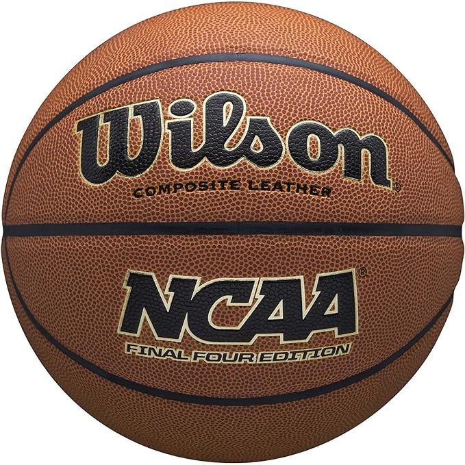 The Wilson NCAA Final Four Basketball is the official game ball of the NCAA Division I Men's and Women's Basketball Championships. It features a premium composite leather cover that provides superior grip and control for players.