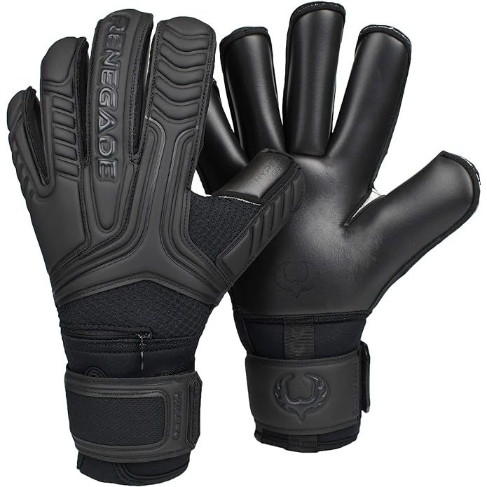 Renegade GK Vulcan Goalie Gloves are designed for higher-level play, featuring Pro-Tek Fingersaves and 3.5+3MM Hyper Grip technology to provide excellent grip and protection. The gloves also come with Microbe-Guard technology, which helps prevent the growth of odor-causing bacteria, keeping them fresh and clean for longer periods of time.