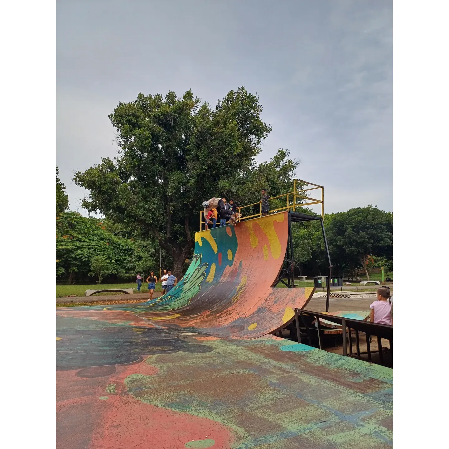 Skatepark del Mirador emerges as the go-to destination for local families seeking an invigorating outdoor experience for their children. At the heart of this vibrant community hub, expert guidance from Misael elevates the experience, offering tailored training that ensures every visit is as enriching as it is fun. The facilities themselves boast superb quality, providing a top-tier environment for skate enthusiasts of all skill levels to hone their craft, whether on skates, rollerblades, or bicycles. 

Designed with a focus on safety and skill progression, the skatepark facilitates a seamless and enjoyable ride for its patrons. Visitors commend the park's ability to serve as both a thrilling playground for the youth and a place of learning and improvement under the watchful eye of a dedicated trainer. With its well-maintained ramps, rails, and other features, Skatepark del Mirador stands as an exemplary setting for families aiming to embrace the skateboarding and rollerblading culture in a warm and welcoming atmosphere. Description by ChatGPT.