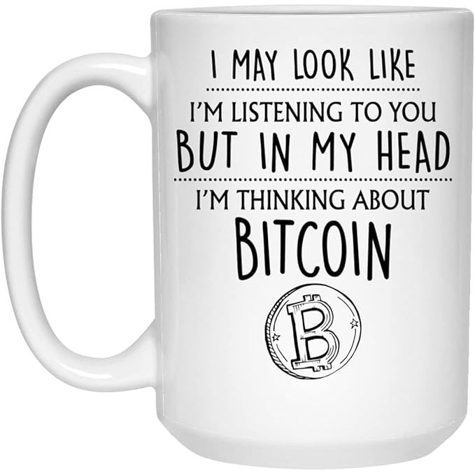 Bitcoin mugs are popular items for those interested in the cryptocurrency world. They can come in a variety of designs and styles, making them a fun and unique gift for any Bitcoin enthusiast. These mugs typically feature Bitcoin symbols, logos, or witty phrases related to the cryptocurrency.