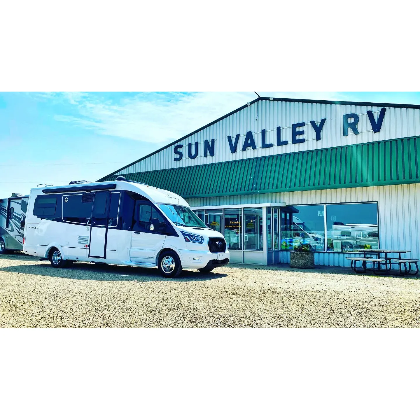 Sun Valley RV is a premier recreational vehicle dealership renowned for its exceptional customer service and a vast knowledge of RVs. Whether it's your first time renting a motorhome or you’re a seasoned RV enthusiast, they provide a comprehensive walkthrough of the vehicle's features, ensuring clients are comfortable and informed. The staff, praised for their responsiveness and attention to detail, is dedicated to creating a seamless experience for renters and buyers alike. 

The dealership stands apart with a personalized approach to each customer's needs, be it answering questions promptly, guiding them meticulously through purchase decisions, or accommodating last-minute service requests. Customers consistently appreciate the transparent purchase processes, where expectations are met without any unpleasant surprises, and the extensive follow-up that underscores the dealership’s commitment to satisfaction even after a sale is completed.

The team at Sun Valley RV, including notable members like Andy Martens, are celebrated for not just their professional expertise but also for the personalized care they invest in each interaction. From timely communication to accommodating custom order changes, they go above and beyond to ensure all clients' needs and desires are fulfilled. Customers from far and wide travel to Sun Valley RV, drawn by the team's reputation for integrity and the promise of sustaining a long-term supportive relationship. 

Their parts and service departments are equally lauded for their efficiency and ability to provide innovative solutions, maintaining a vast inventory with the capability to handle all RV-related needs. A sense of community is integral to the Sun Valley RV experience, where customers feel like part of a family, receiving warm welcomes and leaving with lasting friendships. This sense of camaraderie, paired with outstanding customer support and comprehensive RV expertise, positions Sun Valley RV as not just a dealership but a gateway to unparalleled RV adventures. Description by ChatGPT.