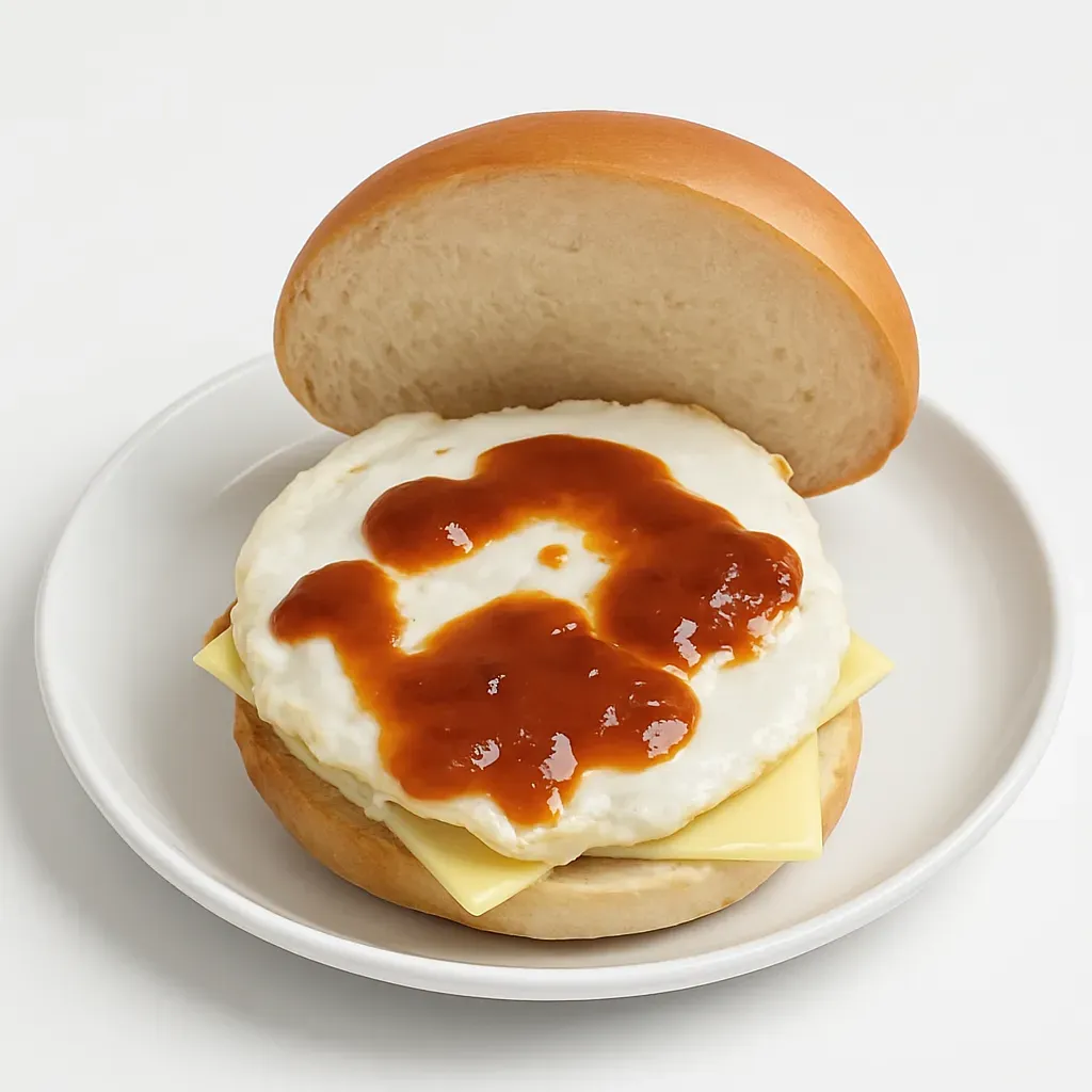 Experience the vibrant flavors of Barbados with these classic Barbadian sandwiches, filled with savory ham, cheese, and a perfectly fried egg, finished with Lottie's Hot Pepper Sauce.