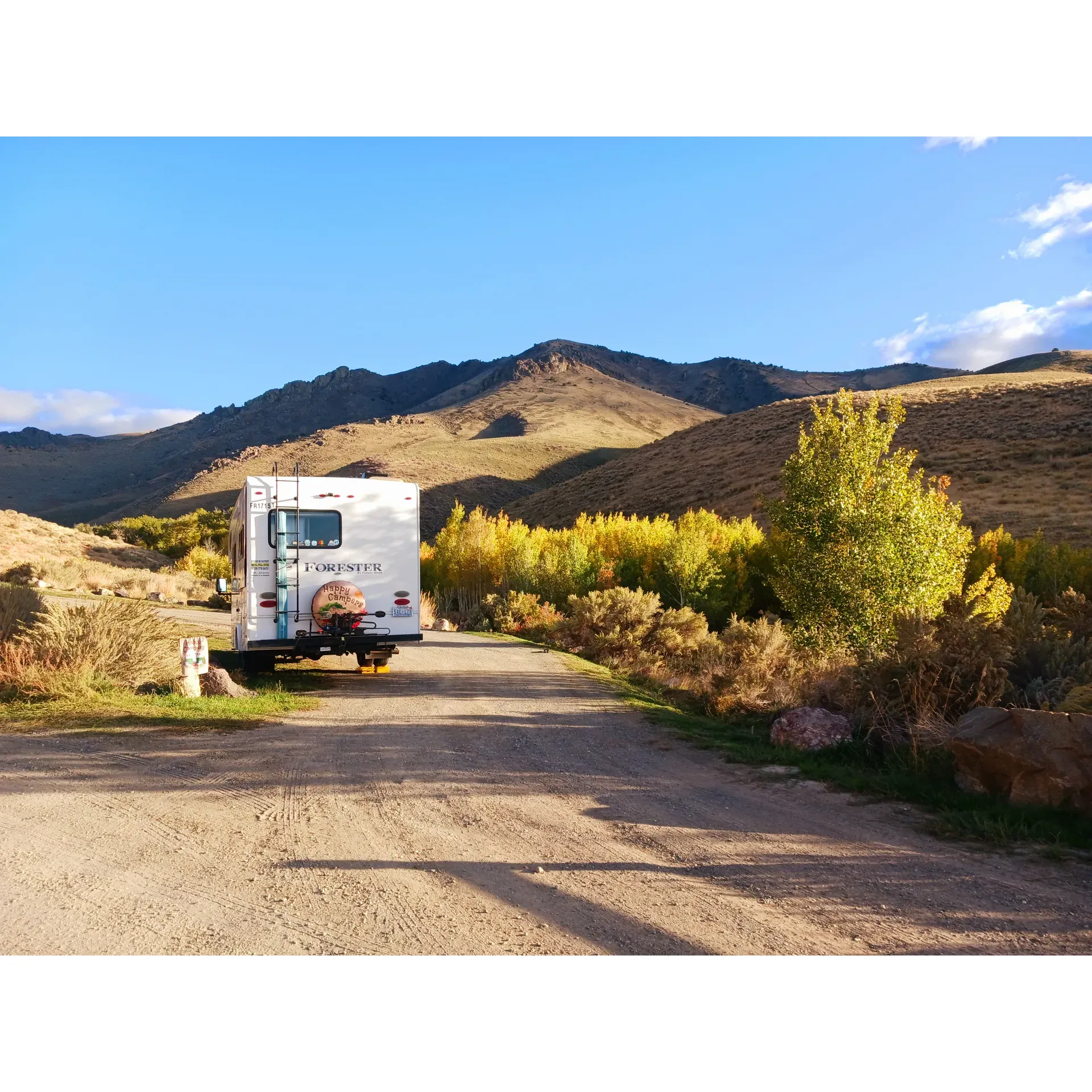 Water Canyon Recreation Area offers travelers and adventurers an enchanting escape in the heart of nature's beauty. Ideal for those journeying between states or seeking a tranquil retreat, its location grants easy access from Highway 80, ensuring convenience for visitors. The area presents an array of well-spaced, shaded campsites, ensuring privacy and comfort for guests. As you set up your tent, feel the welcoming embrace of solitude amidst the whispering trees.

Nature enthusiasts will revel in the picturesque surroundings, where a delightful creek meanders through the landscape, a vital lifeline that supports a rich and diverse ecosystem all year round, even through the height of August. This creates a lush riparian haven, where towering cottonwoods and aspen trees stand tall, and the air is perfumed with the scent of wild rose and elderberry. Visitors may find themselves in a serene world where butterflies dance freely, adding to the magical ambiance of the setting.

Clean and well-maintained amenities like restrooms enhance the visitor experience, with daily maintenance evidence of the area's dedication to cleanliness and order. For those seeking to explore, a scenic hiking trail awaits, revealing the exquisite beauty of rocky hills and offering opportunities to experience the local flora and fauna up close.

Anglers and campers alike will appreciate the designated spots complete with fire pits, grills, and sturdy cement picnic tables for a comfortable outdoor dining experience. The proximity to the creek invites peaceful contemplation and the soothing sounds of flowing water provide a perfect backdrop for relaxation.

Visitors are encouraged to immerse themselves in the pristine environment respectfully, maintaining the cleanliness and integrity of this beautiful park. The presence of active patrol creates a safe and family-friendly atmosphere, ensuring peace of mind during your stay.

Whether seeking a brief stopover or an extended period of solace in nature, Water Canyon Recreation Area stands out as an idyllic destination that beckons to be visited, remembered, and treasured by all who pass through its captivating landscape. Description by ChatGPT.