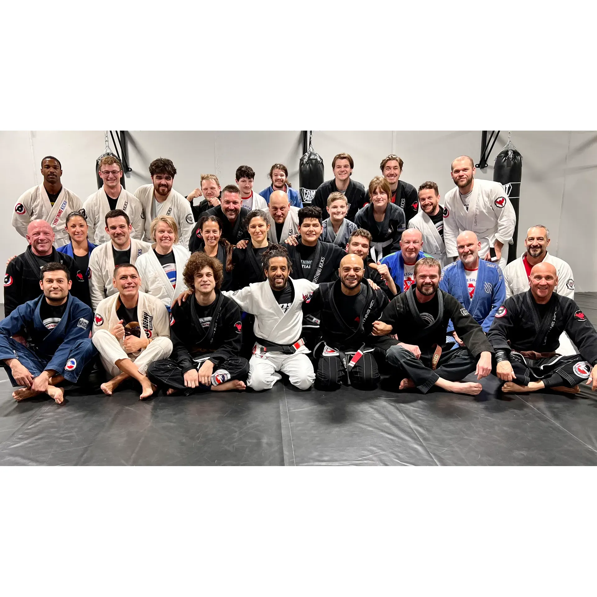 Portage JiuJitsu - Lightning Kicks emerges as a beacon for martial arts enthusiasts and those seeking to enrich their lives through physical and personal development. This martial arts academy thrives on cultivating an environment that is not only immaculately clean but radiates positivity and encouragement. Children find a nurturing space where dedicated staff members foster a love for the sport, ensuring each young athlete receives ample attention and support to excel, as clearly reflected in the adoration from parents whose children treasure their Taekwondo classes.

Adults too find their stride at Lightning Kicks, with the academy being lauded for its excellent, value-packed self-defense seminars. Women in particular have found a safe and respectful haven in the Break Free seminars, where empowerment and skill-building are delivered with sensitivity and clarity. The instructors' compassionate approach towards trauma survivors makes this an indispensable community resource.

Lifelong martial artists resonate with the inclusive and welcoming spirit of Lightning Kicks, touting it as a “home away from home” and highlighting the community's open arms to newcomers and visitors alike. This gym caters to a diverse crowd, whether you're taking your first step into fitness or returning to the martial arts sphere. The journey is made enjoyable, even for those seeking to shed weight, with a supportive cohort cheering on every milestone.

Beyond the physical, Lightning Kicks serves as a crucible for the growth of character. It is a place that gracefully shatters the illusion of ego, replacing it with true confidence born out of progress and perseverance in learning martial arts. Addressing the common fears and misconceptions about joining a martial arts gym, it is clear that this facility stands as a staunch opponent to intimidation and elitism.

As for affordability, Lightning Kicks presents itself as a wise investment in the improvement and nurturing of one's mind and body. It proudly claims a spot amongst the top recommendations for anyone considering a martial arts gym for professional training or personal enrichment. With the dual assurance of superior knowledge and an accommodating atmosphere for a multitude of goals, it ranks high on the list for both serious martial artists and those seeking a supportive fitness community.

Parents, women, and seasoned practitioners alike offer high praise for the patience, discipline, and vital skills imparted by the dedicated instructors at Lightning Kicks. The powerful endorsement of the women's self-defense class stands as a testament to the life-enhancing experiences forged within the walls of this respected establishment. Whether venturing solo or with friends, the takeaway is clear: Lightning Kicks delivers excellence in martial arts education and holistic self-defense, garnering an impeccable reputation as the go-to locale for empowerment, fitness, and family-friendly martial arts training. Description by ChatGPT.