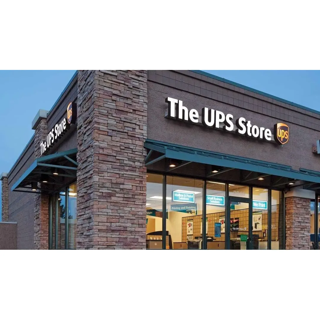 Located in a prime spot, The UPS Store shines as a hub of convenience with its strategic positioning, making it effortlessly accessible for customers. The store is renowned for its broad array of shipping and packing solutions, catering to a variety of needs and preferences. Patrons regularly praise the store for its exceptional service, emphasizing the prompt and efficient assistance they receive, which ensures a swift and seamless in-store experience.

The team of staff members, including standout associates like Dillon and Dev, are consistently celebrated for their friendly demeanor and their dedication to customer satisfaction. With such accommodating personnel, visitors find it a breeze to navigate their shipping requirements, making this store a preferred choice for many.

What particularly sets The UPS Store apart is the flexible and customer-friendly operating hours that align with the busy schedules of its clientele. This, matched with the location's easy accessibility, makes it a reliable and stress-free option for both personal and professional shipping needs.

In acknowledgement of the local feedback, better signage might enhance the store's visibility; however, the exceptional service and positive customer experiences continue to drive repeat business and strong word-of-mouth recommendations. Whether dropping off an Amazon return or entrusting a package to be shipped worldwide, customers can expect nothing short of noble professionalism and a truly great experience at The UPS Store. Description by ChatGPT.