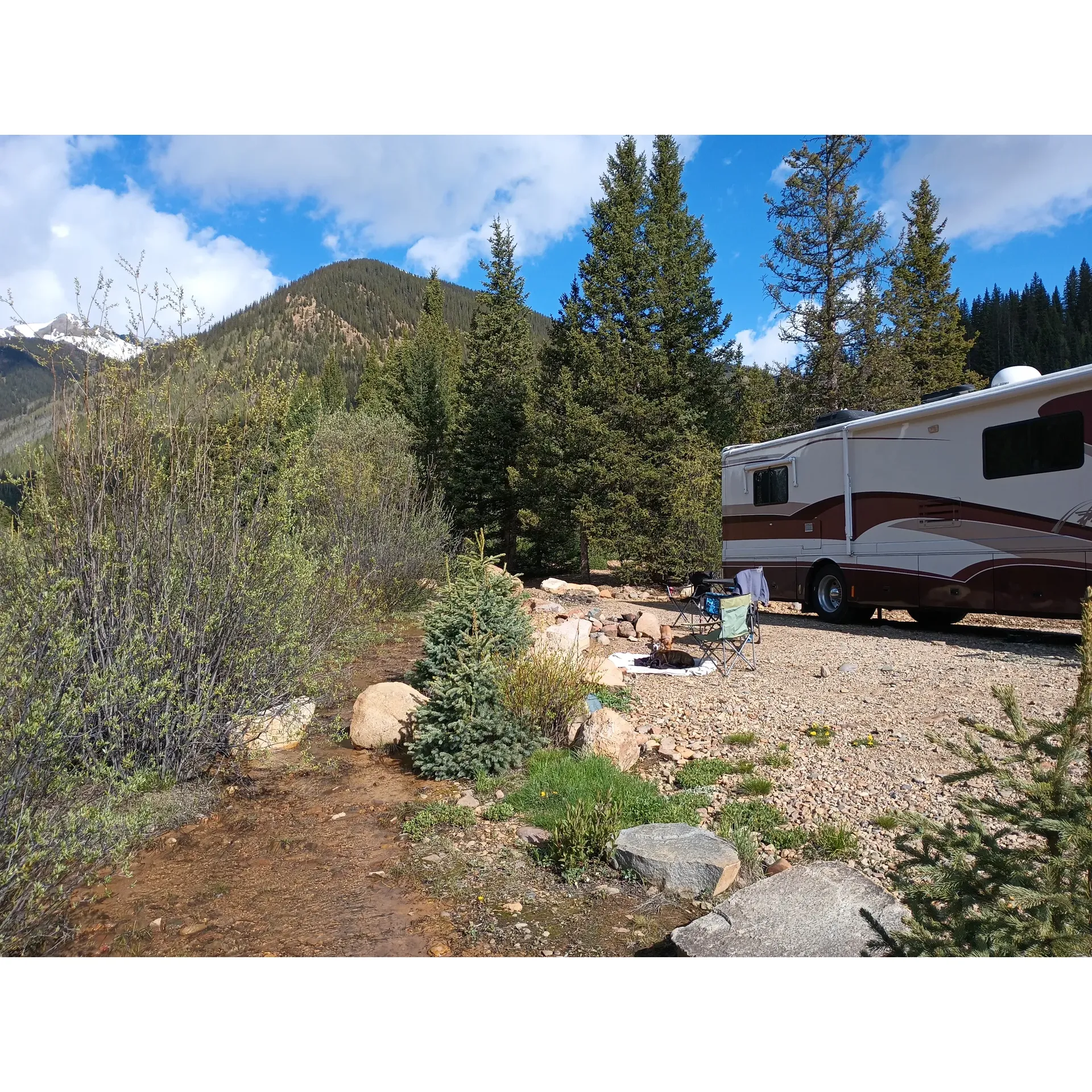 Kendall Campground offers a serene and picturesque outdoor experience, where the beauty of open skies and stunning scenery creates an idyllic backdrop for campers and nature enthusiasts. A haven of tranquility, this campground is renowned for its exceptionally peaceful atmosphere, encouraging visitors to maintain a harmonious environment even during the daytime hours. 

As a prime location to marvel at natural phenomena, Kendall Campground has earned accolades for being an exceptional spot to view meteor showers, with an unobstructed view of the night sky that leaves guests in awe. The spacious and well-appointed grounds allow for ample room to set up camp, with many returning visitors highlighting the venue's generous offerings of large spaces and captivating vistas.

Whether faced with unexpected vehicle troubles or seeking a prolonged nature retreat, the campground's community spirit shines, with fellow campers extending a friendly hand to those in need. The helpful and amiable atmosphere makes it a welcoming place for all.

Seasonal charms enhance the campground's allure, with snow-dusted landscapes offering a magical winter camping experience that entices guests to return. During warmer months, the gentle babble of a nearby stream adds a soothing soundtrack to the pristine natural setting.

Providing basic amenities, such as pit toilets, the campground caters to lovers of primitive camping while accommodating RV travelers seeking the peace of the outdoors. Despite its simplicity, the campground remains a popular destination, suggesting early arrival to secure a prime spot.

Located a brief journey from the historical town of Silverton and surrounded by a network of trails, Kendall Campground offers adventurous souls the chance to explore the local area's rich history and natural beauty. Accessible by roads that may be rugged—a small testament to the untouched charm of the region—the campground remains a precious gem for those seeking a true escape in an enchanting environment. Description by ChatGPT.